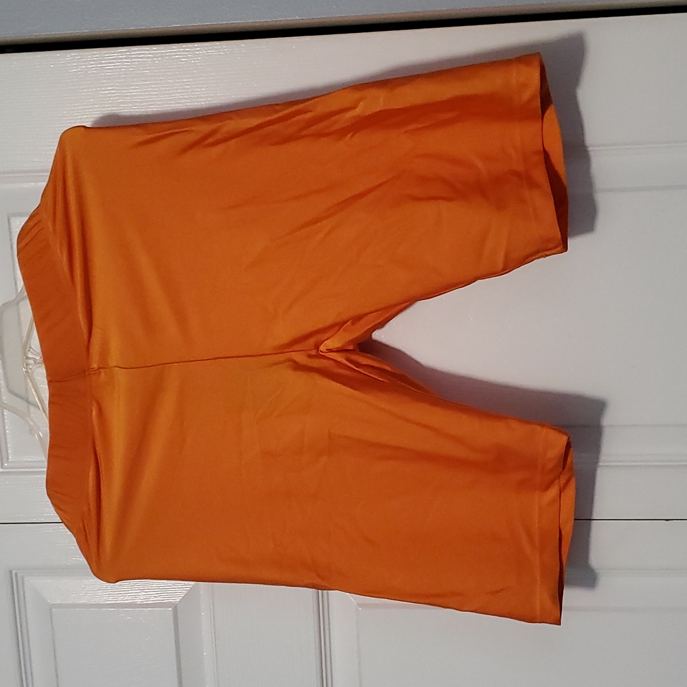 Orange and Yellow biker shorts
